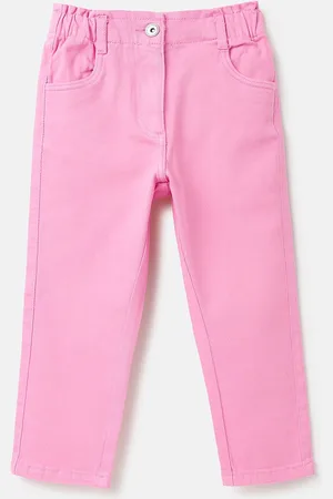 Benetton Girls Regular Fit Mid Rise Jeans