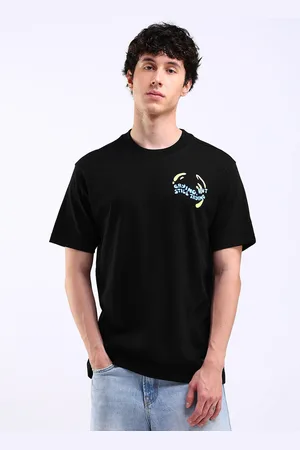 Flying Machine Men Printed Pockets T-shirt