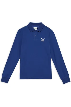 PUMA Classics Piece It Up Youth Polo Boys Printed T-Shirt