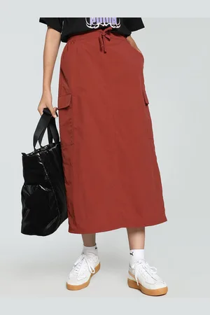 PUMA Downtown Cargo Midi Skirt