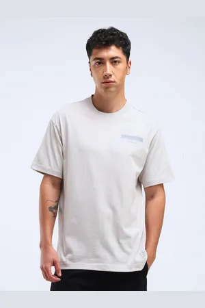 Flying Machine Men Colourblocked Pockets T-shirt