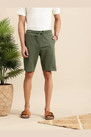 Mast & Harbour Men Regular Fit Knitted Shorts