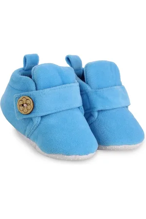 Neska Moda Unisex Kids Cotton Booties