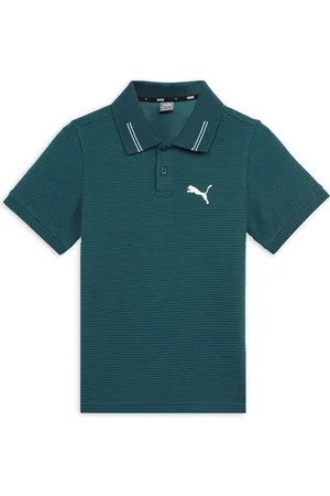 PUMA Ottoman Youth Cotton Regular Fit Polo
