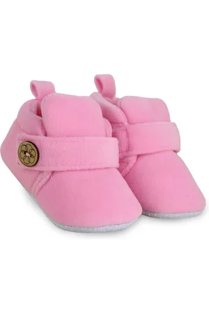 Neska Moda Unisex Kids Velvet Booties