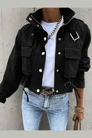 HERE&NOW Women Crop Tailored Jacket