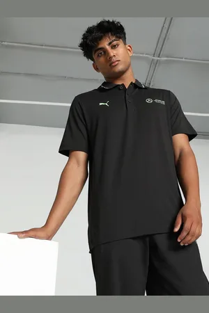 PUMA Men Polo Collar T-shirt
