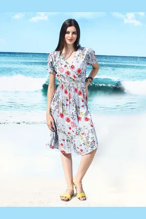 Sera Women Floral Printed Fit & Flare Dress