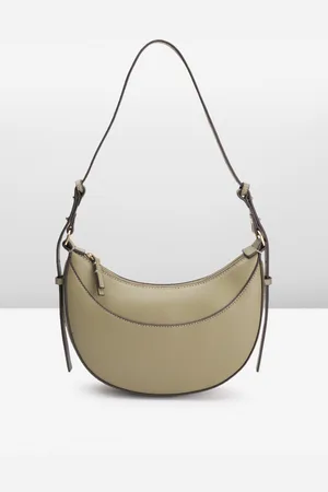 MANGO Half Moon Shoulder Bag