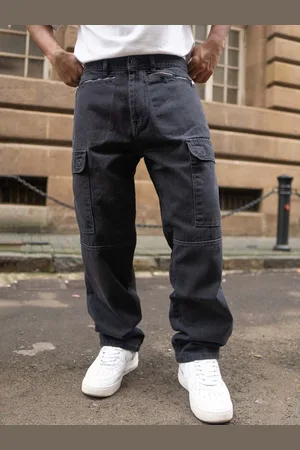 Powerlook Men Regular Fit Mid-Rise Cargo Jeans