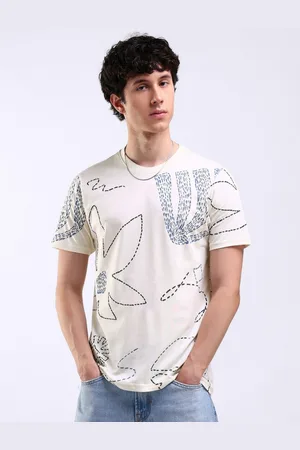 Flying Machine Men Printed Pockets T-shirt