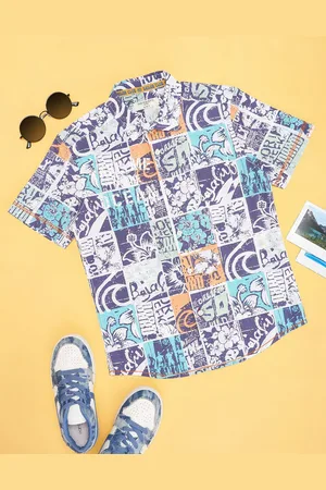Pantaloons Boys Opaque Printed Casual Shirt