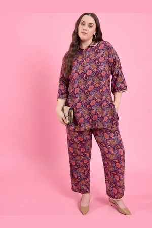 Austivo Printed Top With Trouser Co-Ords
