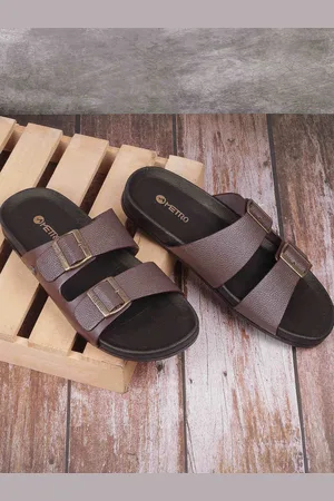 Metro Men Leather Comfort Sandals
