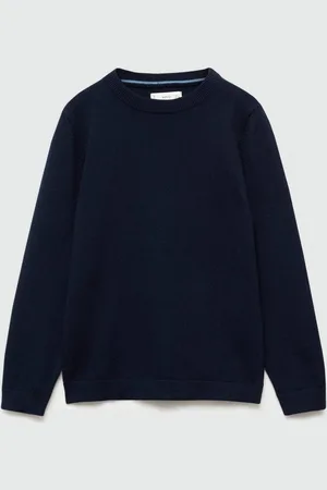 MANGO Boys Round Neck Pullover