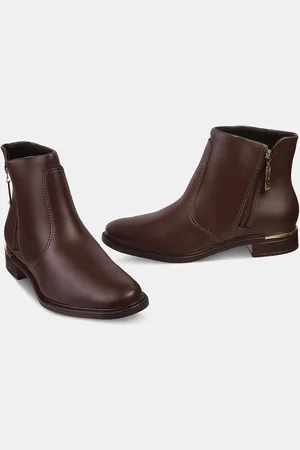VIZZANO Women Block Heeled Chelsea Boots