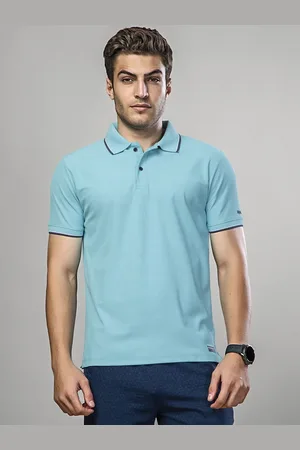 SPORT SUN Men Polo Collar Dri-FIT Applique T-shirt