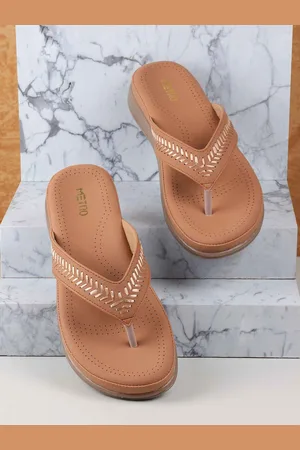 Metro Women T-Strap Flats