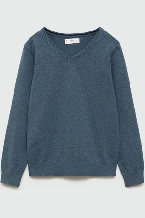 MANGO Boys V-Neck Pullover