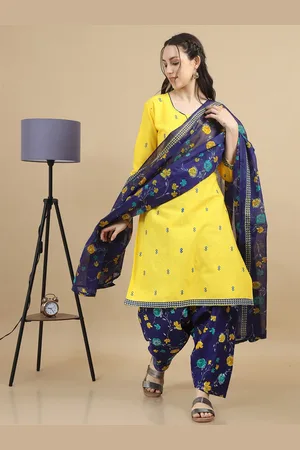 Miraan Printed Pure Cotton Unstitched Dress Material