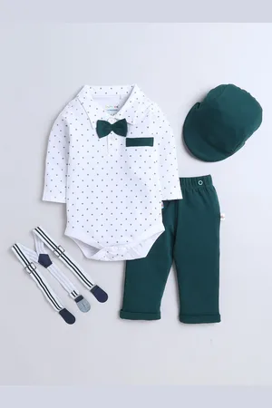 BUMZEE Boys Printed Pure Cotton Suit Set