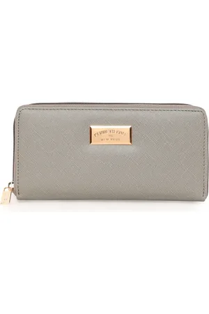 Kenneth Cole Women PU Zip Around Wallet
