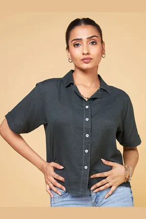 Saaki Women Comfort Opaque Casual Shirt