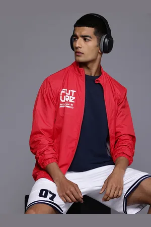 HRX Men Typography No Tailored Jacket