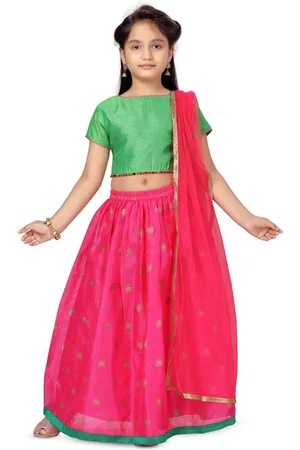 BAESD Girls Ready to Wear Lehenga & Blouse With Dupatta