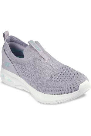 Skechers BOBS UNITY - SLEEK LINES Women Woven Design Mid-Top Slip On Sneakers