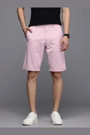 Louis Philippe Men Slim Fit Chino Shorts