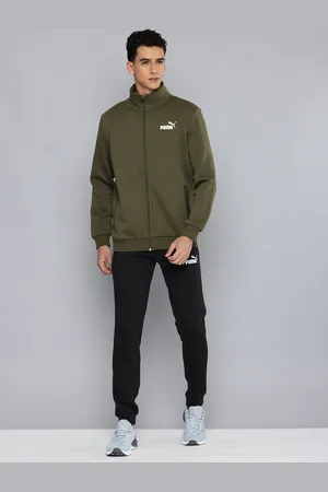PUMA Clean Slim Fit Brand Logo Printed Sports Tracksuits
