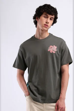 Flying Machine Men Printed Pockets T-shirt