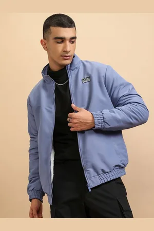 Highlander Men Colourblocked Crop Outdoor Bomber Jacket