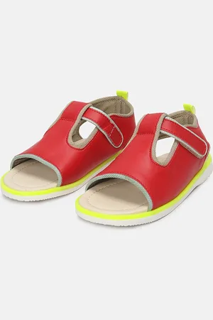 MINI KLUB Girls Open Toe Velcro Sandals