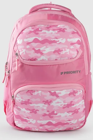 Priority Girls Camouflage Laptop Backpack- 27L