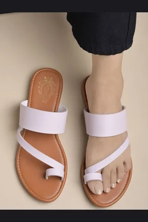 Shoetopia Girls Open Toe Flats