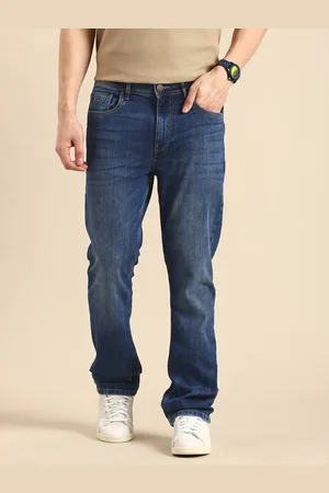 Being Human Men Bootcut Light Fade Stretchable Jeans