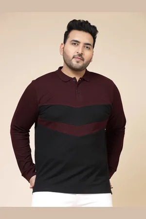 Rigo Striped Polo Collar Cotton T-shirt