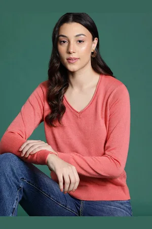 DressBerry Women V-Neck Pullover