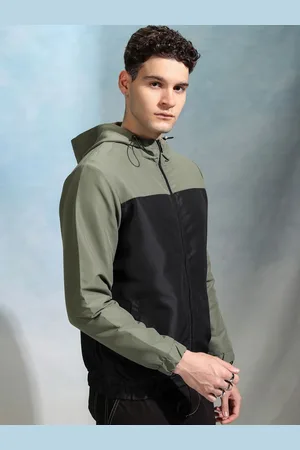 Highlander Men Colourblocked Outdoor Bomber Jacket