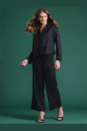 DressBerry Lapel Collar Blazer-Style Co-ords