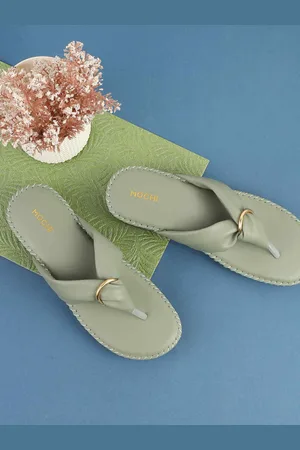 All Things Mochi Women Knotted Wedge Sandals