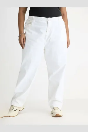 FREAKINS Plus Size Women High-Rise Stretchable Jeans