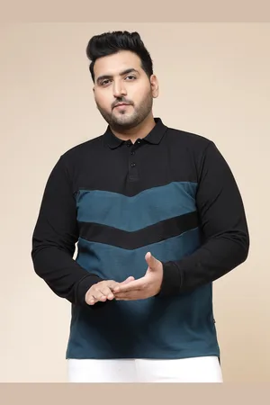 Rigo Striped Polo Collar Cotton T-shirt