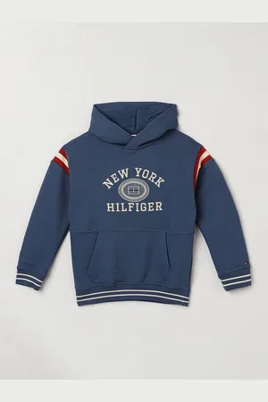Tommy Hilfiger Boys Printed Hooded Sweatshirt