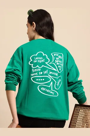 Mast & Harbour Women Printed Sweatshirt