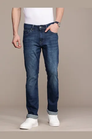 Nautica Men Straight Fit Heavy Fade Stretchable Jeans