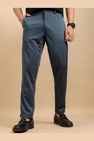 Highlander Men Slim Fit Chinos Trousers