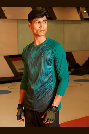 CS LIFE Men Geometric Printed Round Neck T-Shirt